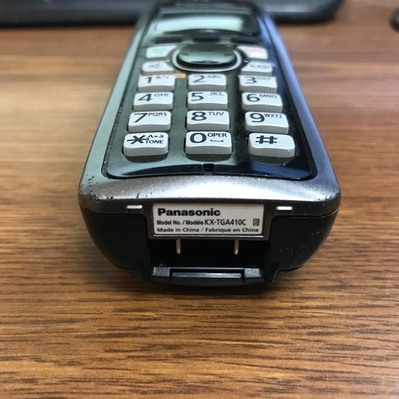 Panasonic Replacement Cordless Phone *No Batteries* KX-TGA410C Telephone Handset - Picture 5 of 5